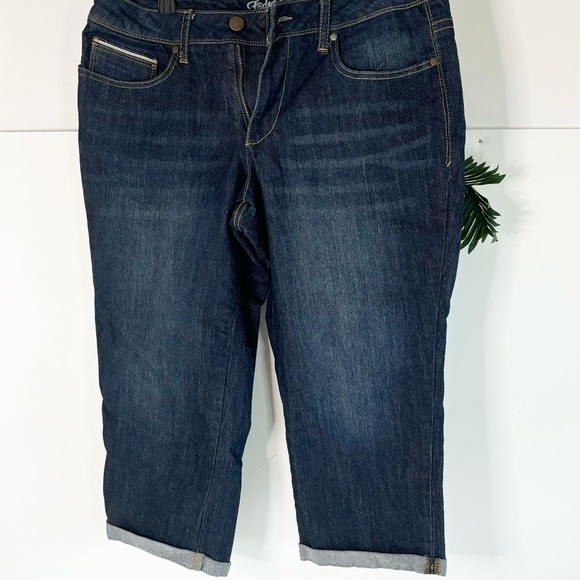 Faded Glory Jean Capri Size 14 - Picture 2 of 7